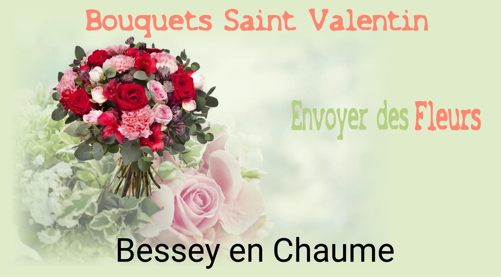 Roses de Saint-Valentin livrées à Bessey-en-Chaume